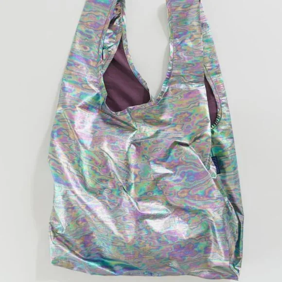 NWOT Standard Baggu Rainbow Metallic